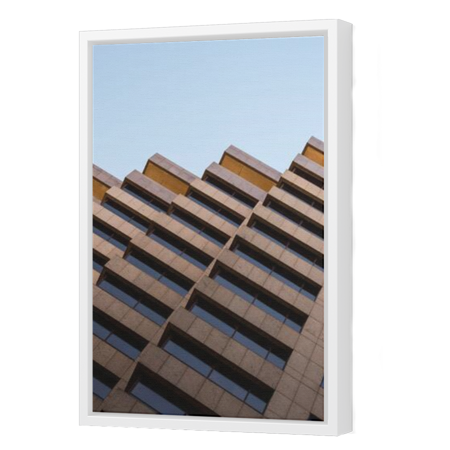 Thumbnail for Canvas - White Floating Frame