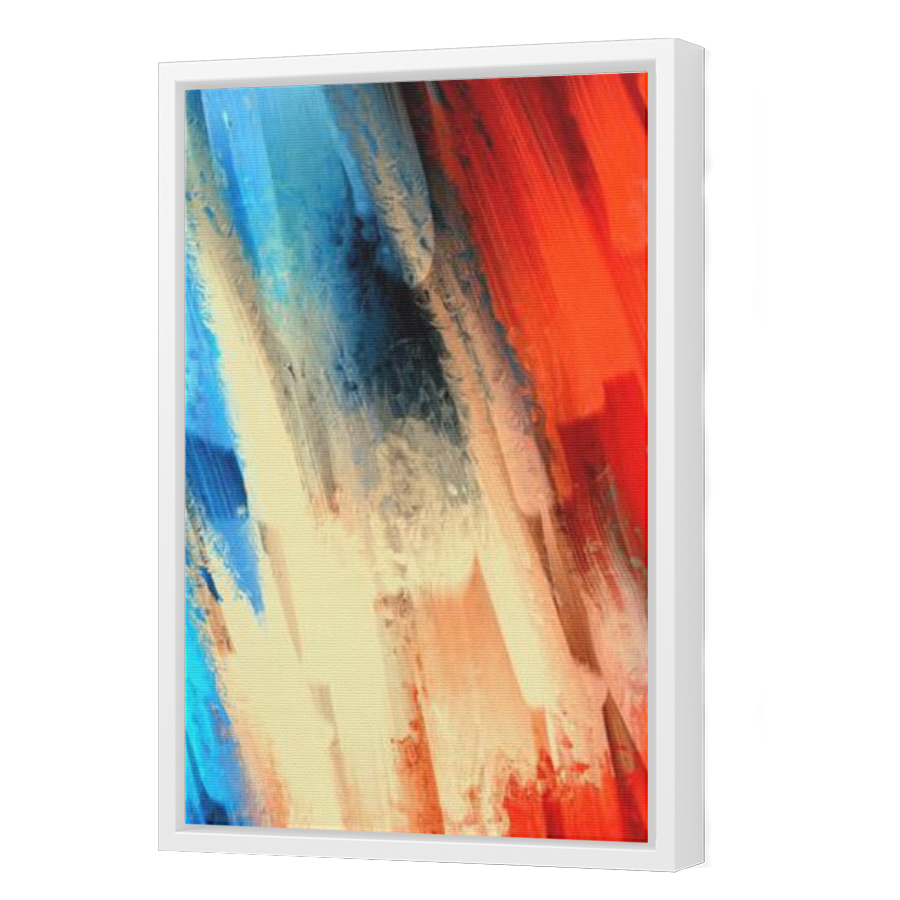 Thumbnail for Canvas - White Floating Frame