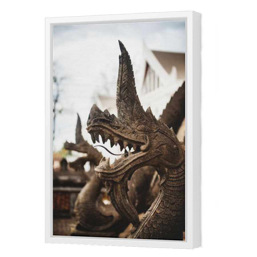 Thumbnail for Canvas - White Floating Frame