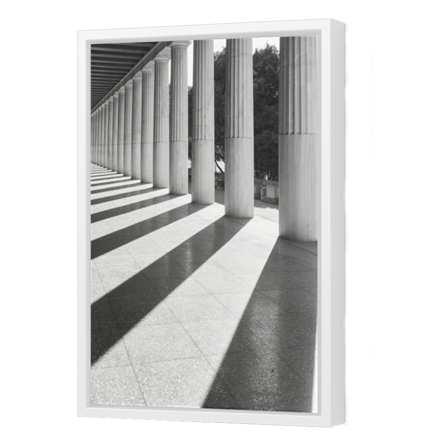 Thumbnail for Canvas - White Floating Frame