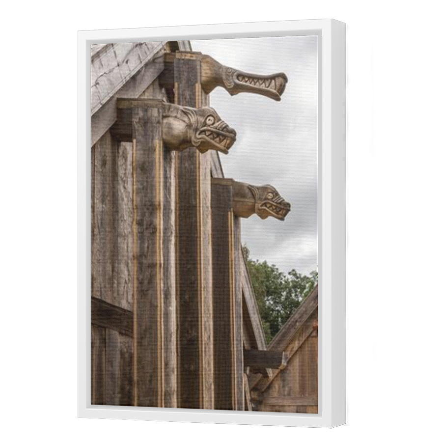 Thumbnail for Canvas - White Floating Frame