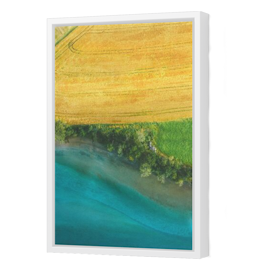 Thumbnail for Canvas - White Floating Frame