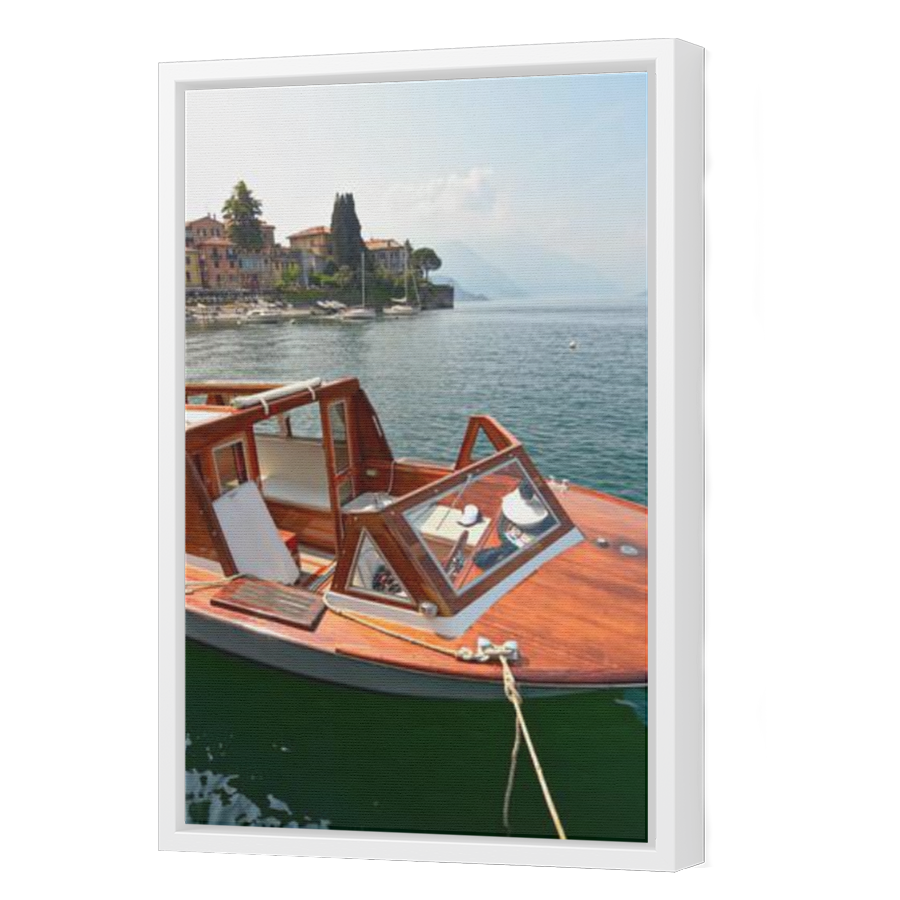 Thumbnail for Canvas - White Floating Frame
