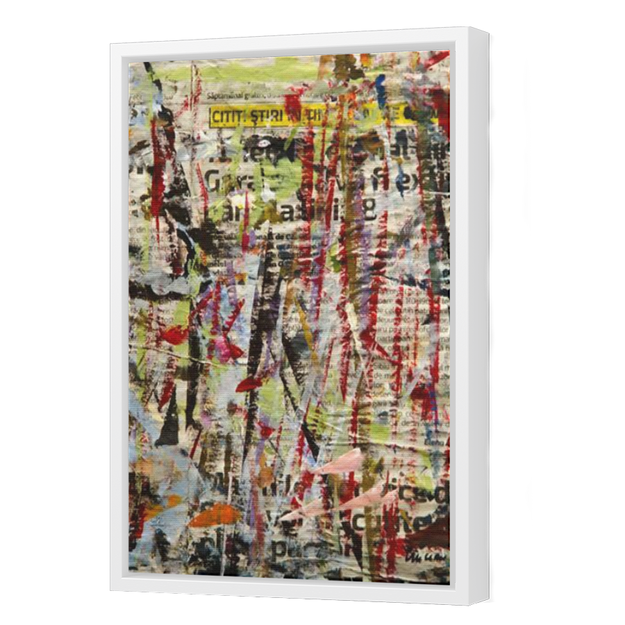 Thumbnail for Canvas - White Floating Frame