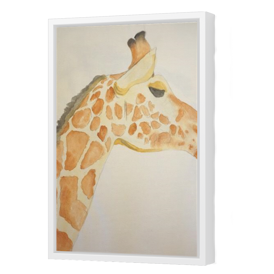 Thumbnail for Canvas - White Floating Frame