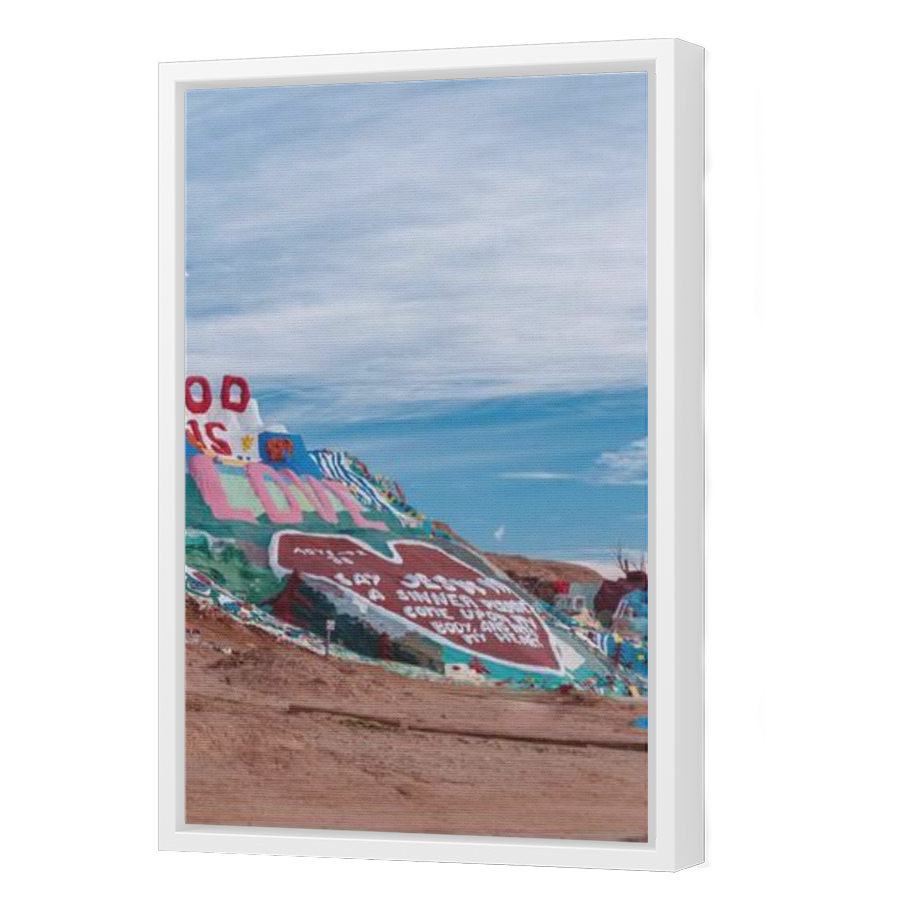 Thumbnail for Canvas - White Floating Frame