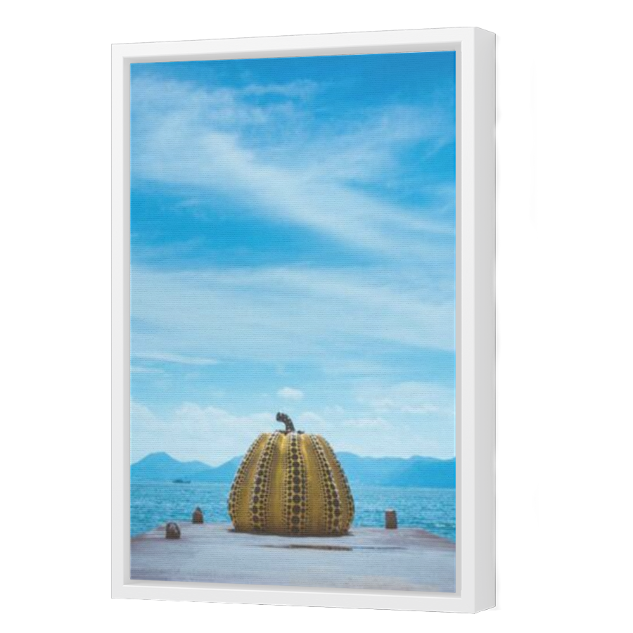 Thumbnail for Canvas - White Floating Frame