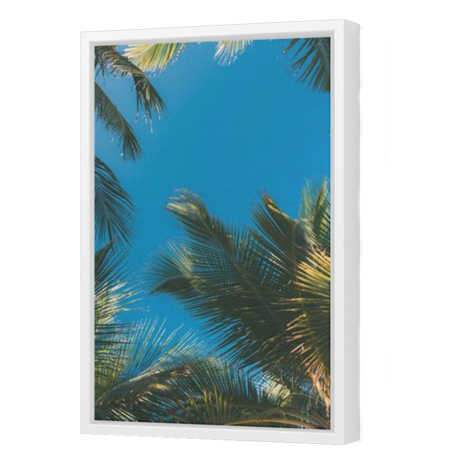 Thumbnail for Canvas - White Floating Frame