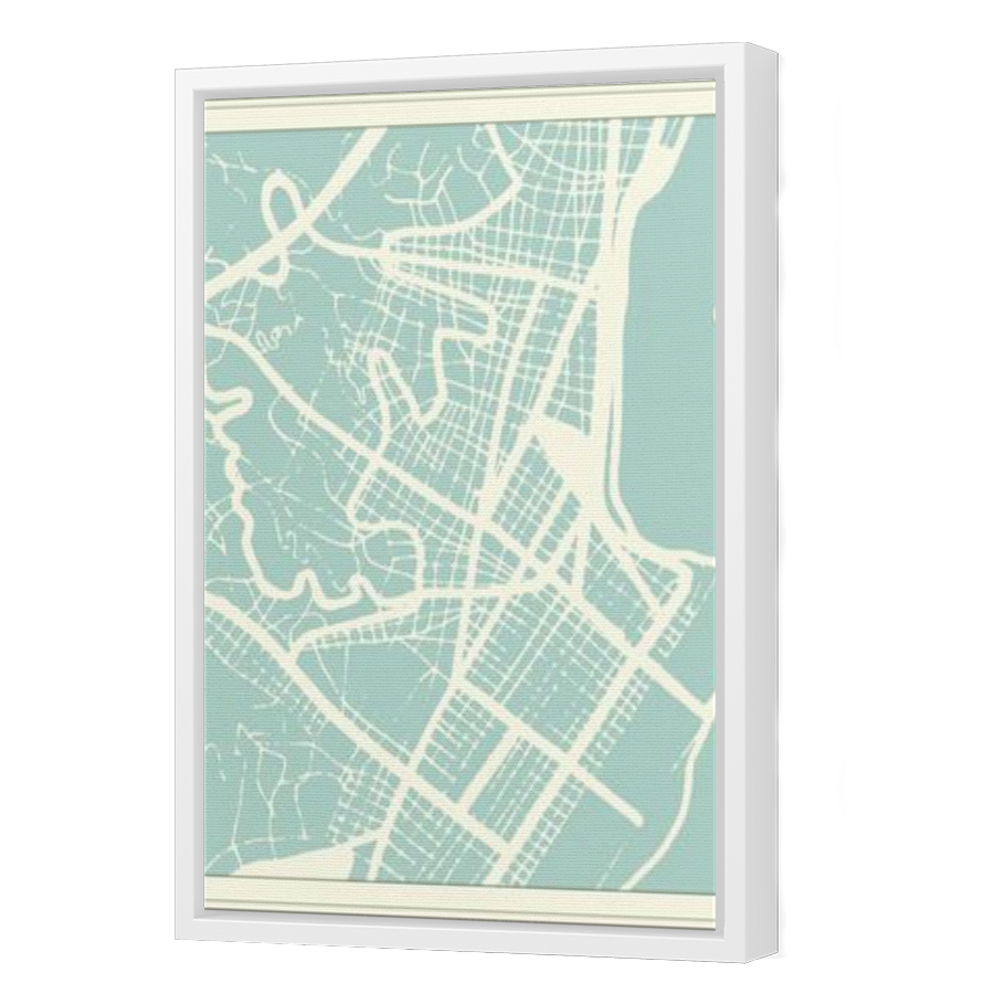 Thumbnail for Canvas - White Floating Frame