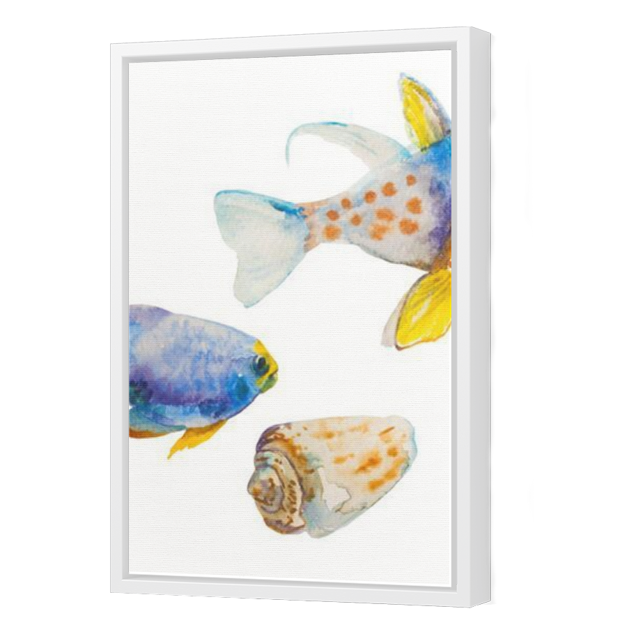 Thumbnail for Canvas - White Floating Frame
