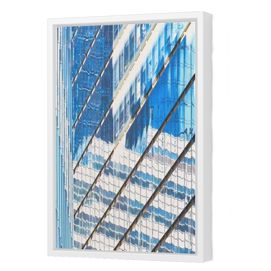 Thumbnail for Canvas - White Floating Frame