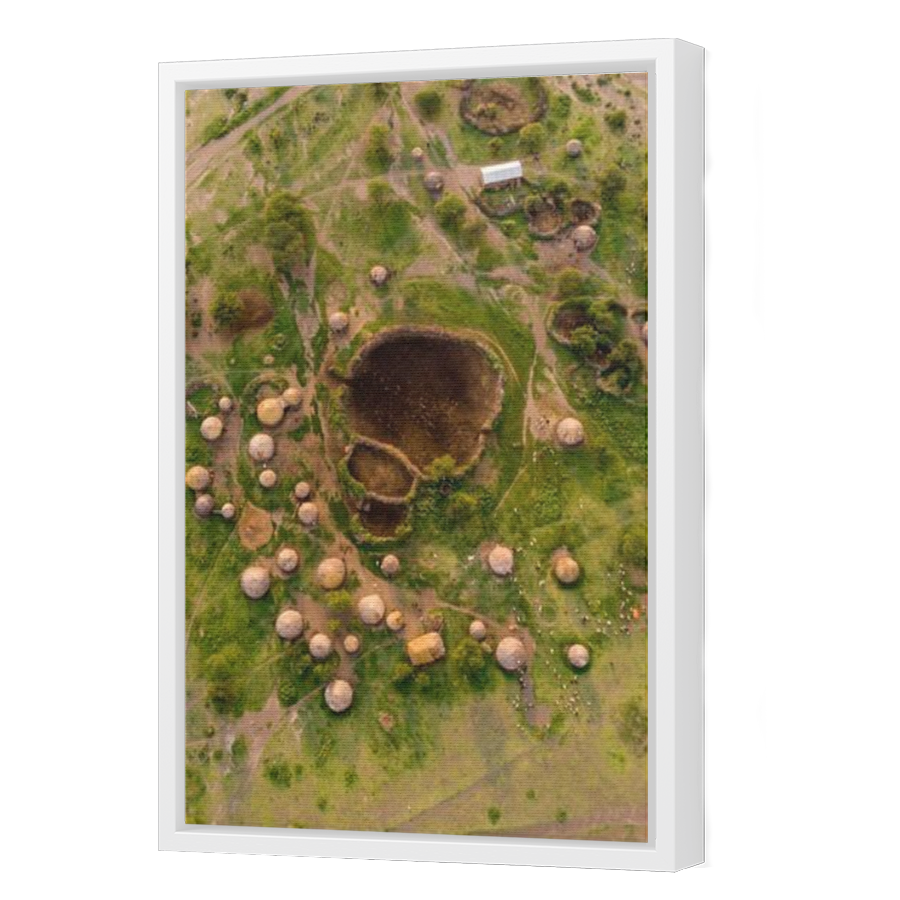Thumbnail for Canvas - White Floating Frame