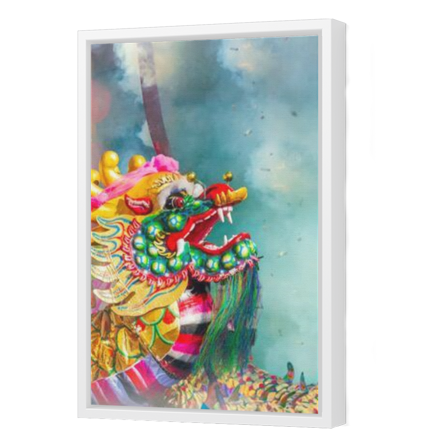Thumbnail for Canvas - White Floating Frame