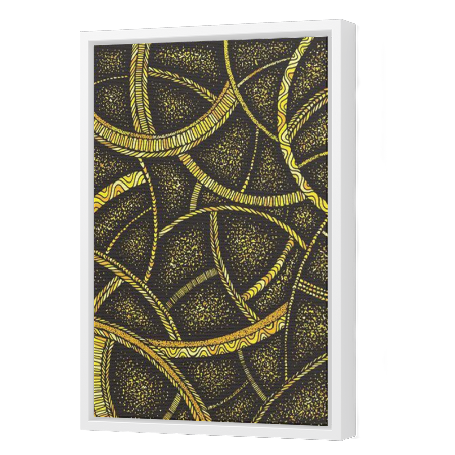 Thumbnail for Canvas - White Floating Frame