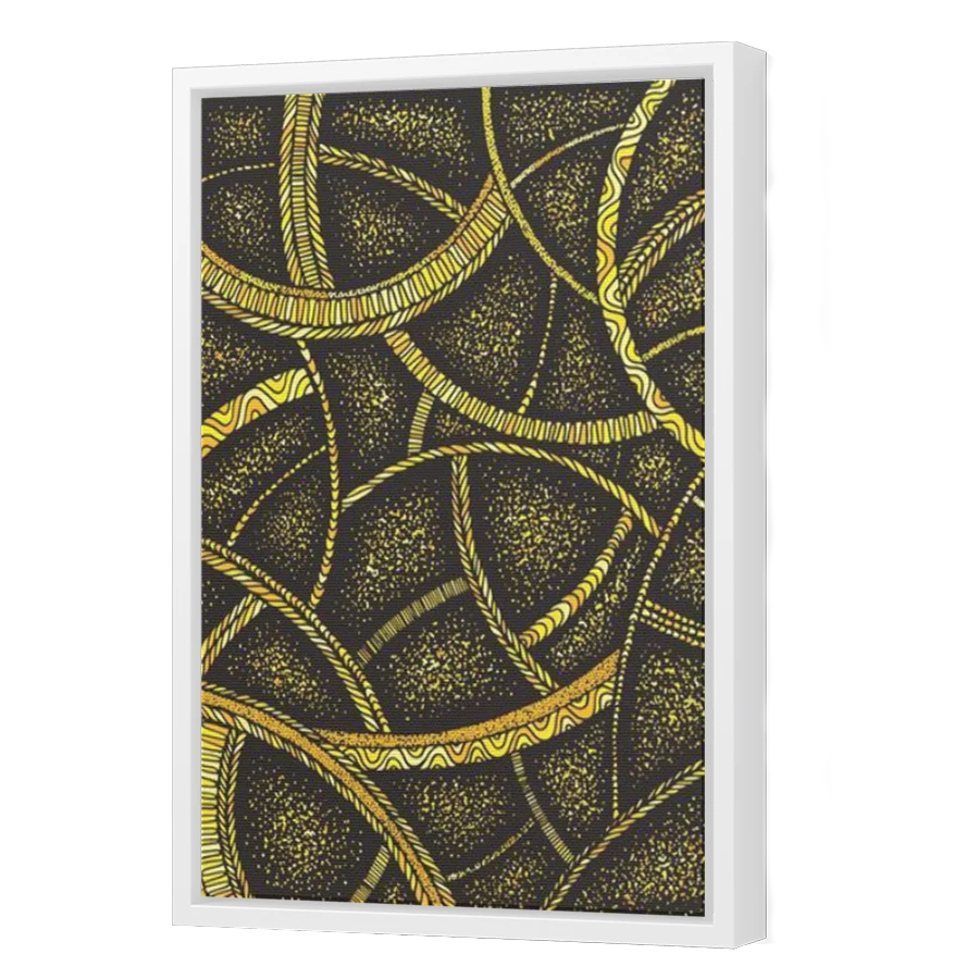 Thumbnail for Canvas - White Floating Frame