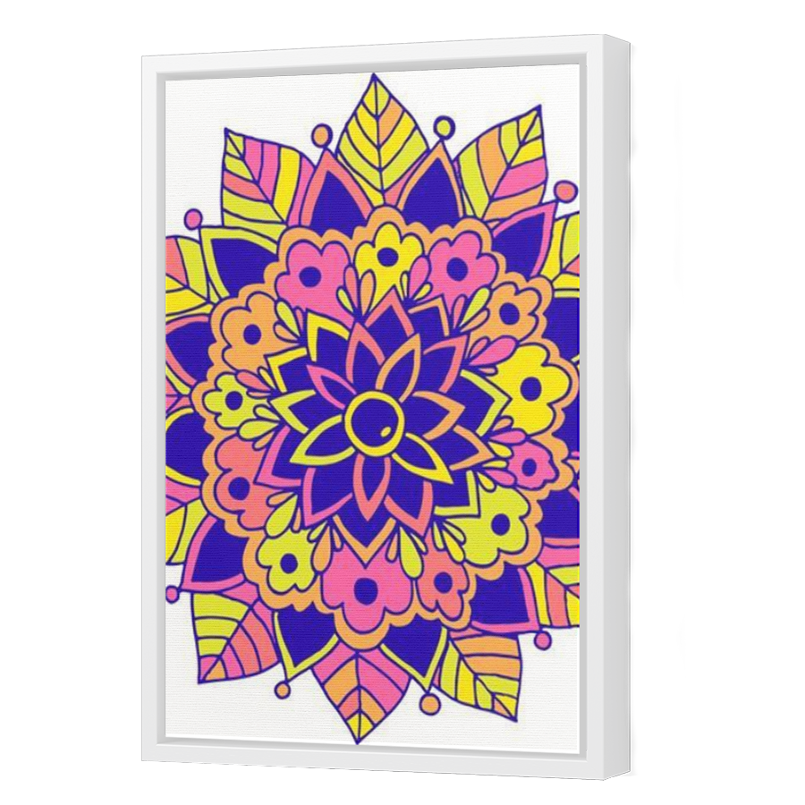 Thumbnail for Canvas - White Floating Frame