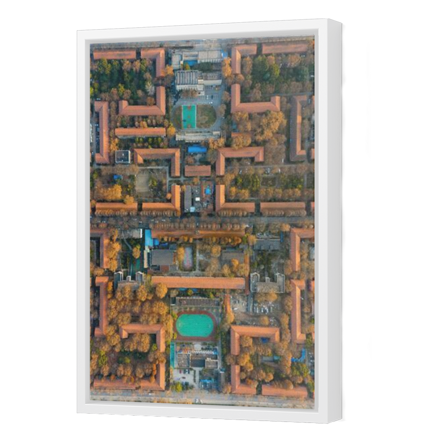 Thumbnail for Canvas - White Floating Frame