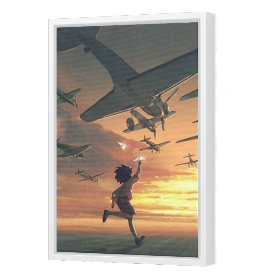 Thumbnail for Canvas - White Floating Frame