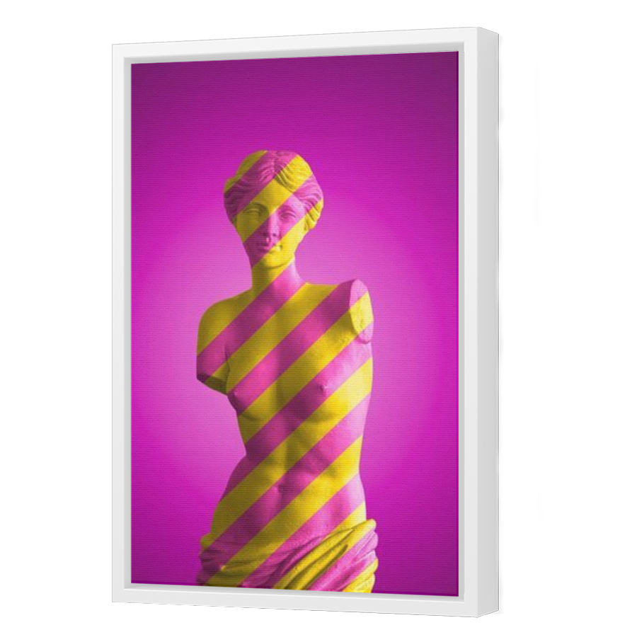 Thumbnail for Canvas - White Floating Frame