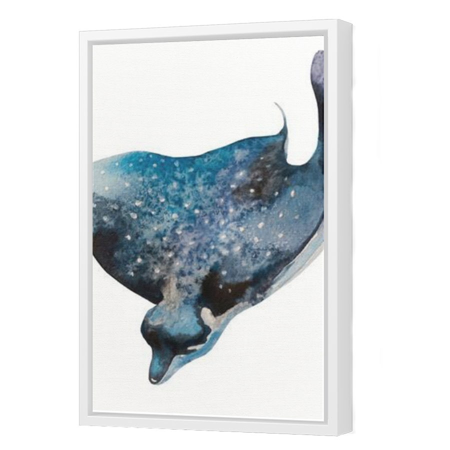 Thumbnail for Canvas - White Floating Frame