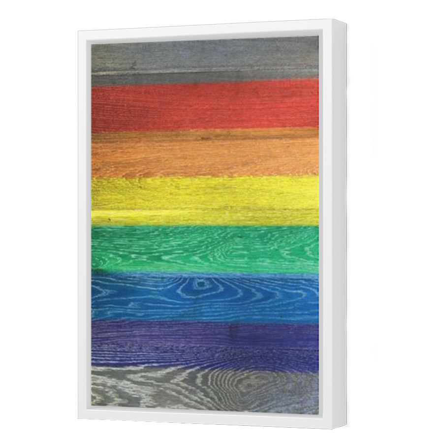 Thumbnail for Canvas - White Floating Frame
