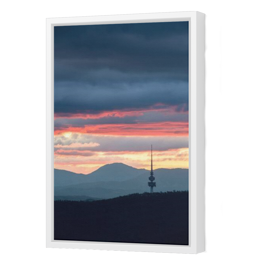 Thumbnail for Canvas - White Floating Frame