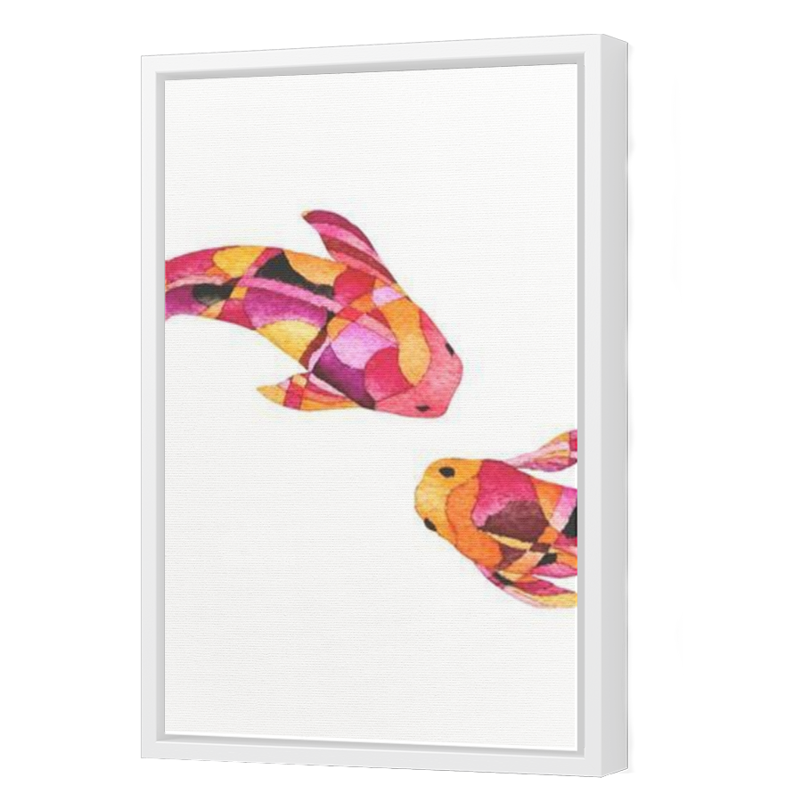 Thumbnail for Canvas - White Floating Frame