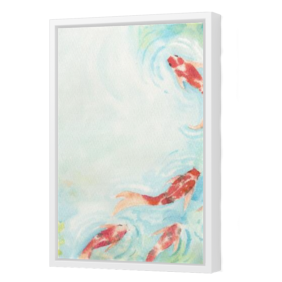 Thumbnail for Canvas - White Floating Frame