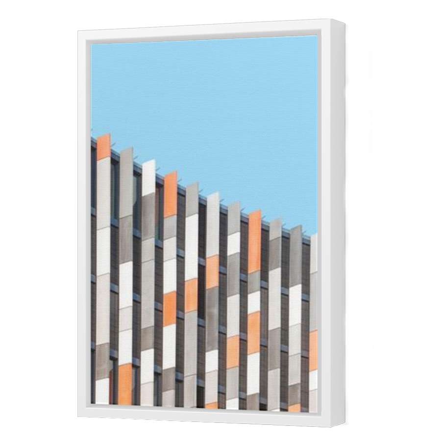 Thumbnail for Canvas - White Floating Frame
