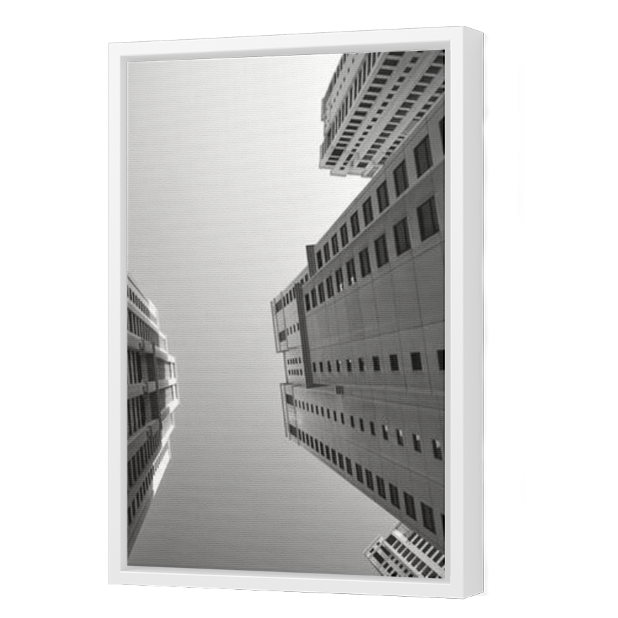 Thumbnail for Canvas - White Floating Frame