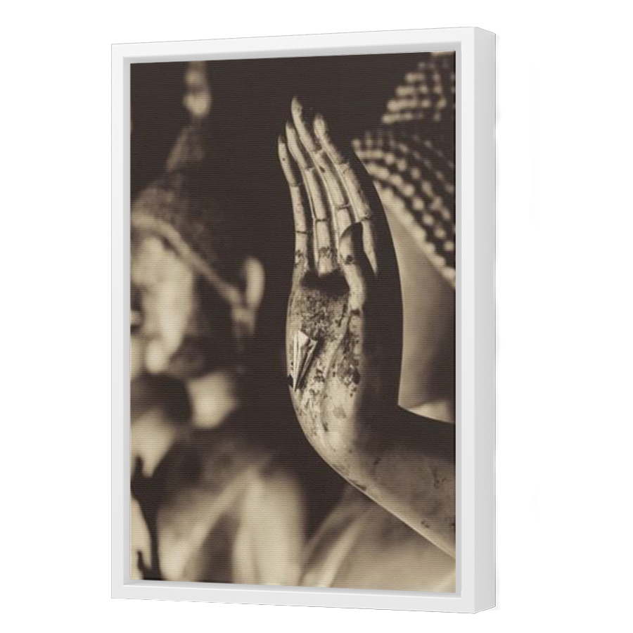 Thumbnail for Canvas - White Floating Frame