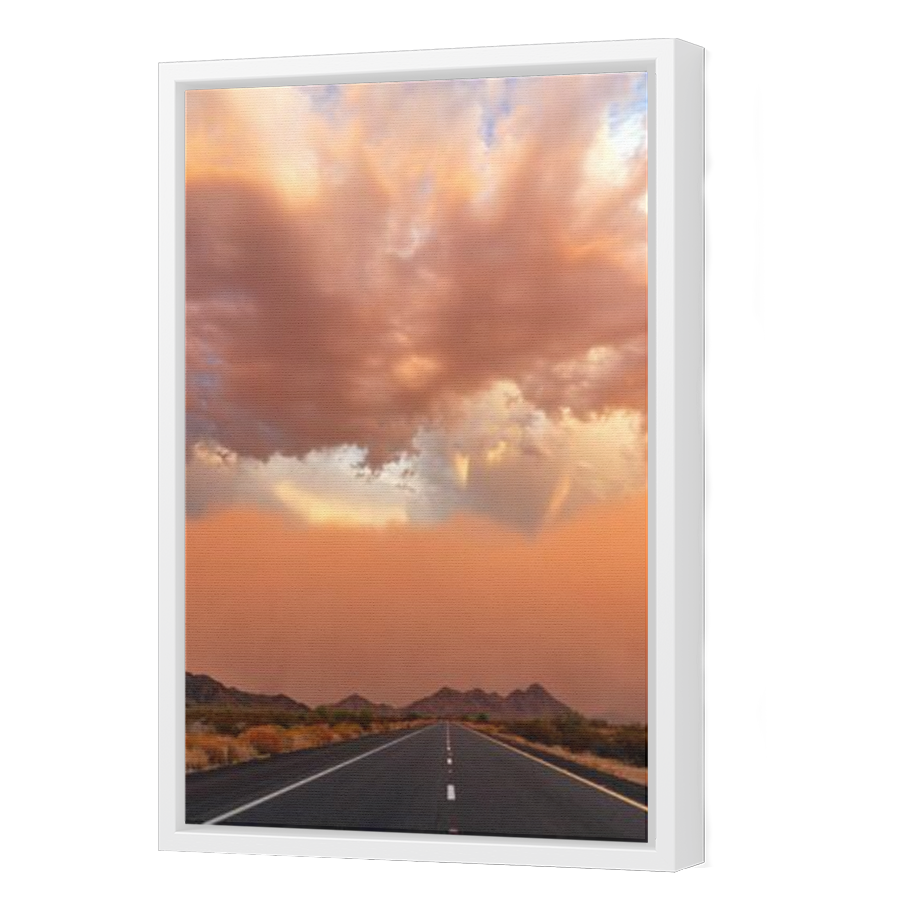 Thumbnail for Canvas - White Floating Frame