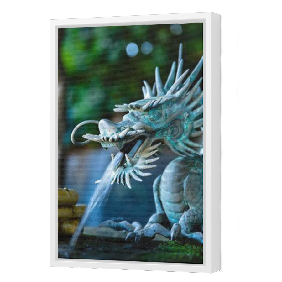 Thumbnail for Canvas - White Floating Frame