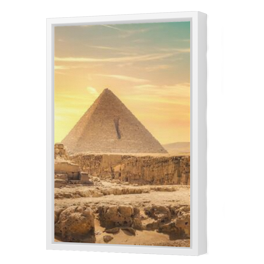 Thumbnail for Canvas - White Floating Frame