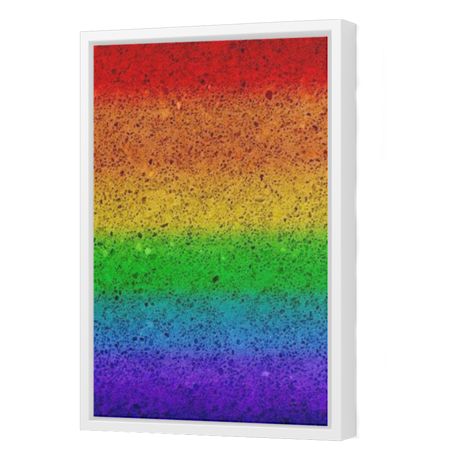 Thumbnail for Canvas - White Floating Frame