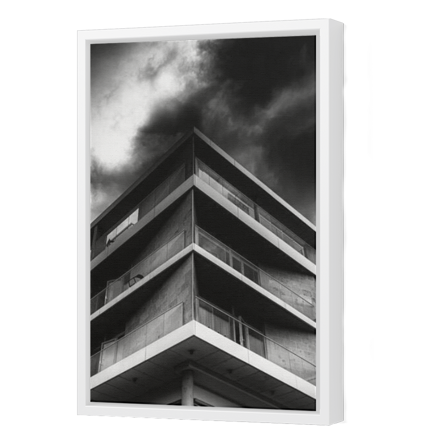 Thumbnail for Canvas - White Floating Frame