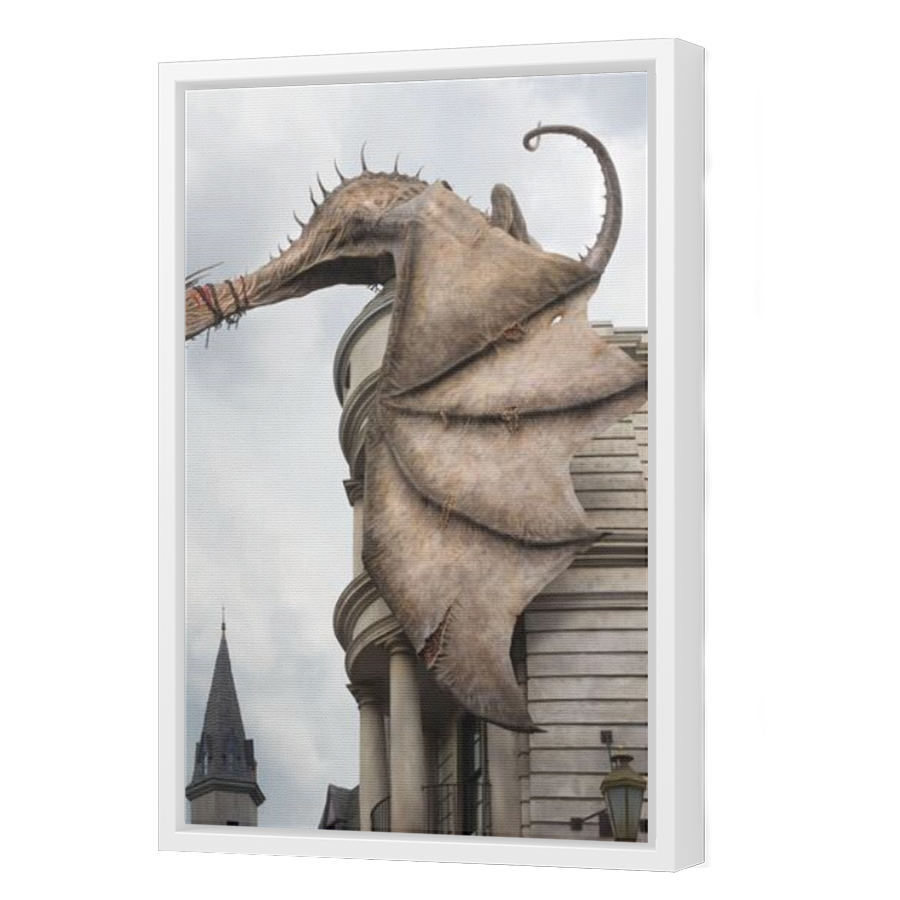 Thumbnail for Canvas - White Floating Frame