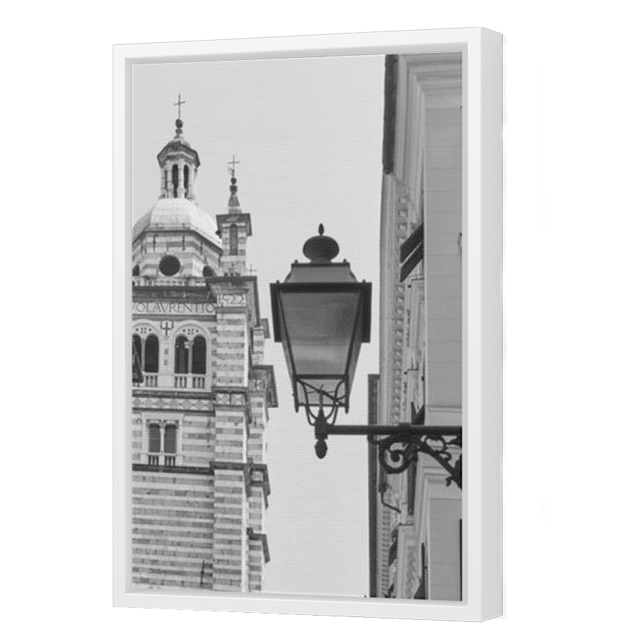 Thumbnail for Canvas - White Floating Frame