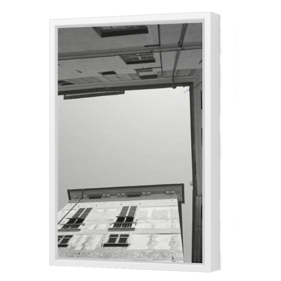Thumbnail for Canvas - White Floating Frame