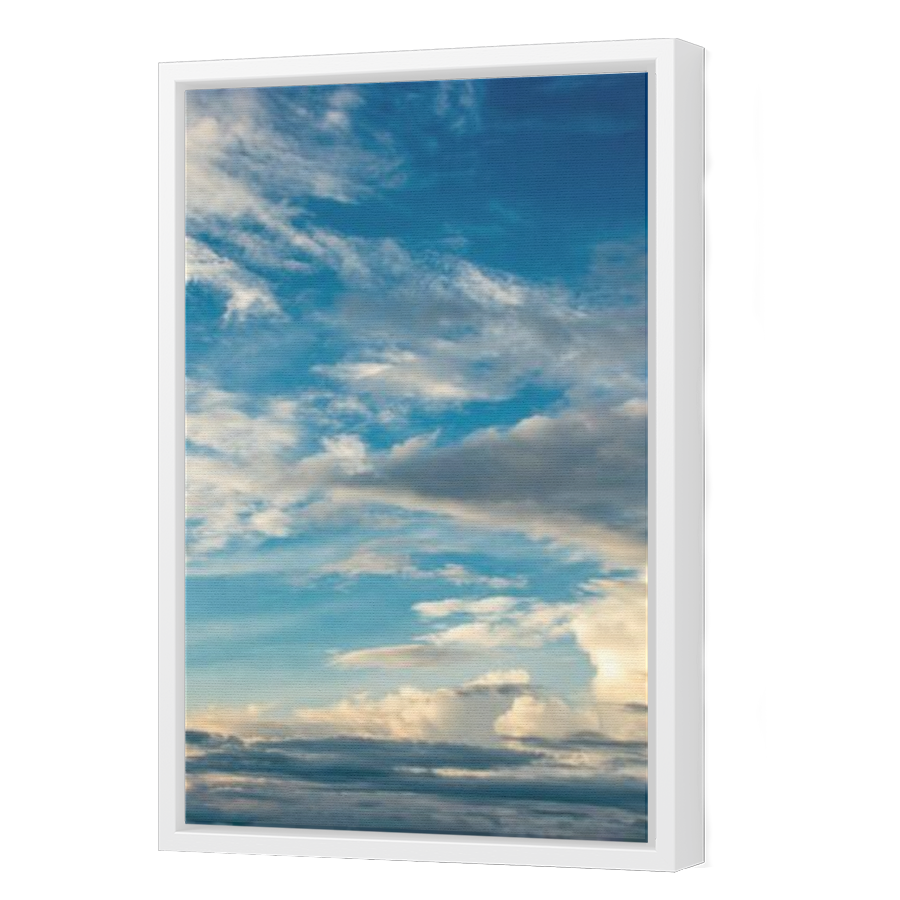 Thumbnail for Canvas - White Floating Frame