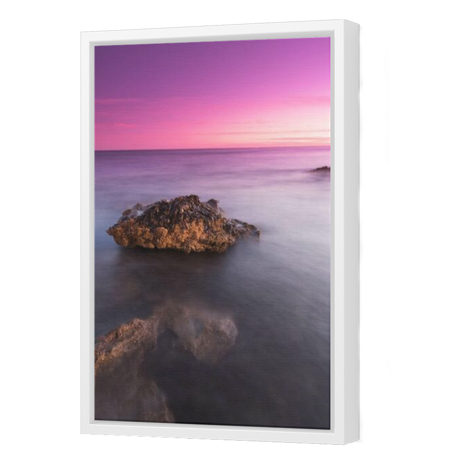 Thumbnail for Canvas - White Floating Frame