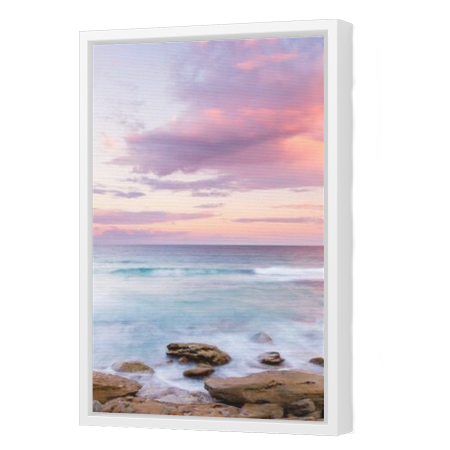 Thumbnail for Canvas - White Floating Frame