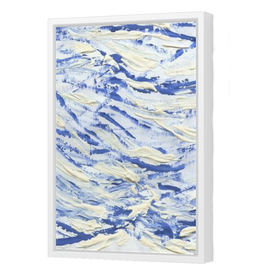 Thumbnail for Canvas - White Floating Frame