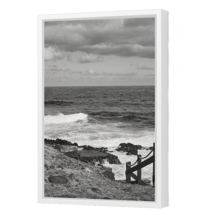Thumbnail for Canvas - White Floating Frame