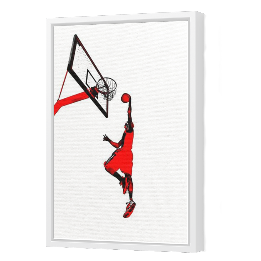 Thumbnail for Canvas - White Floating Frame