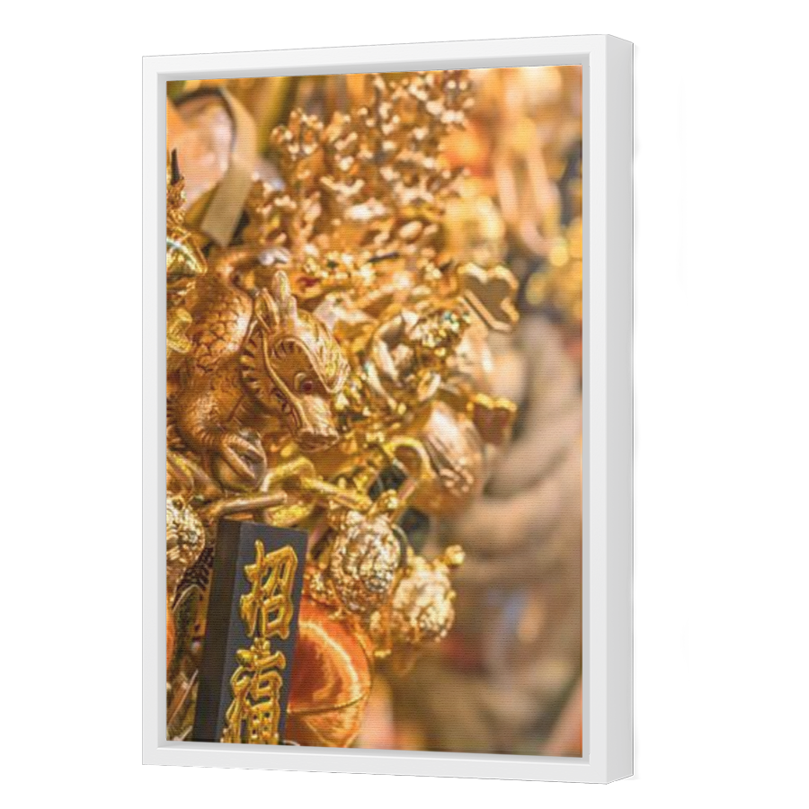 Thumbnail for Canvas - White Floating Frame
