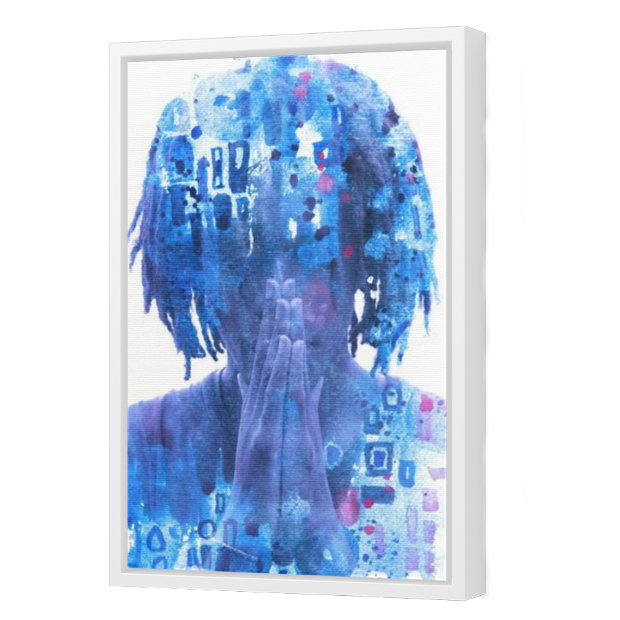 Thumbnail for Canvas - White Floating Frame