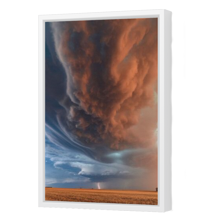 Thumbnail for Canvas - White Floating Frame