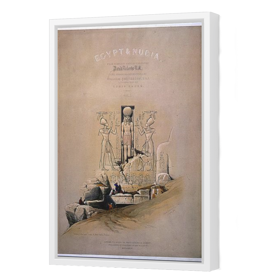 Thumbnail for Canvas - White Floating Frame