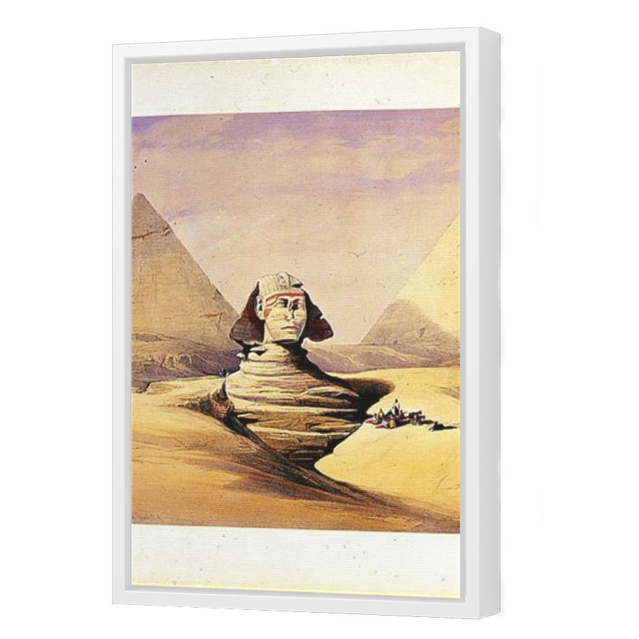 Thumbnail for Canvas - White Floating Frame